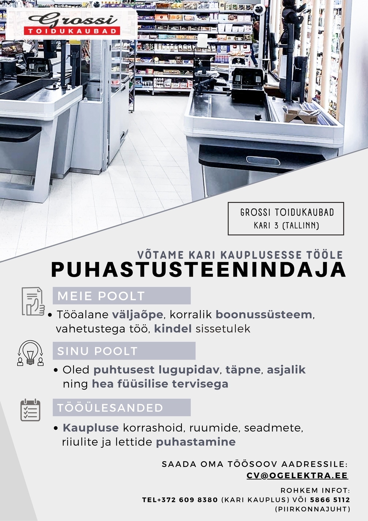 OG Elektra AS Puhastusteenindaja (Kari)