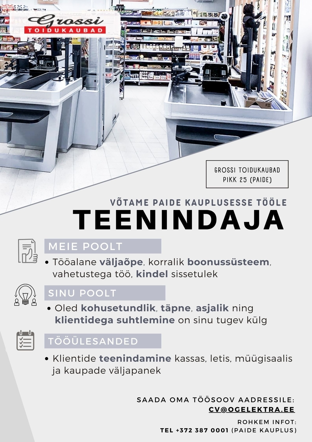 OG Elektra AS Teenindaja (Paide)