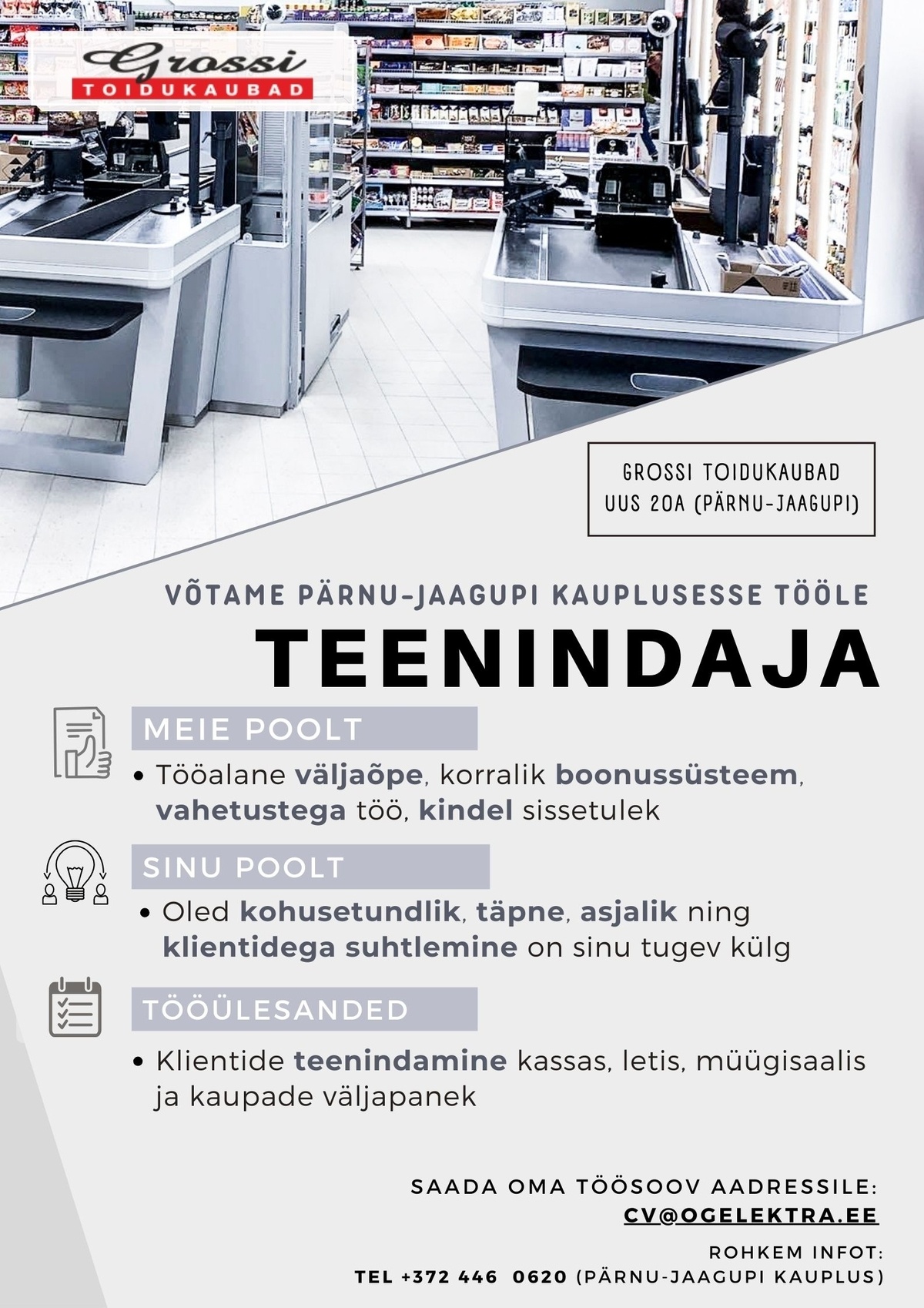 OG Elektra AS Teenindaja (Pärni-Jaagupi)
