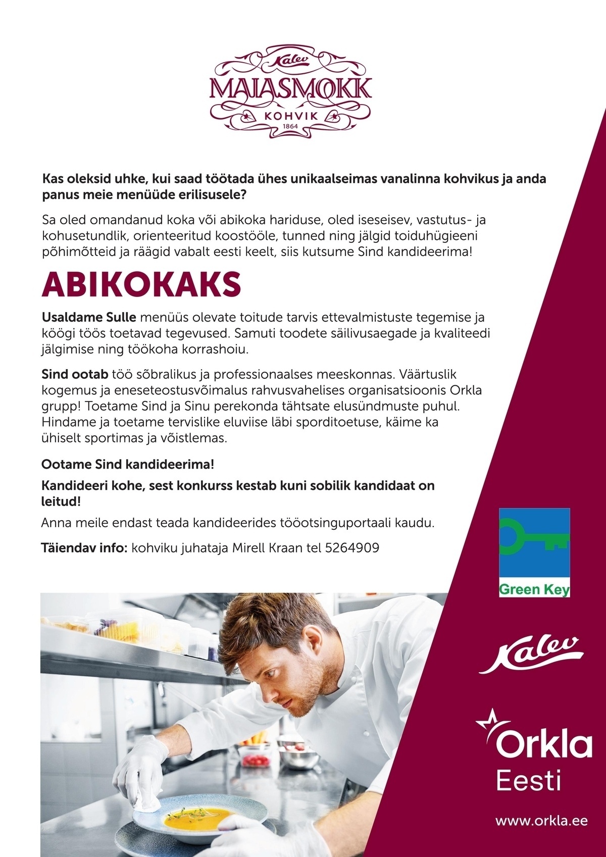 Orkla Eesti AS Abikokk