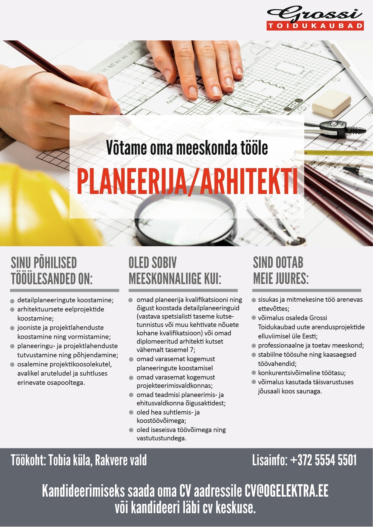 OG Elektra AS Planeerija/ Arhitekt