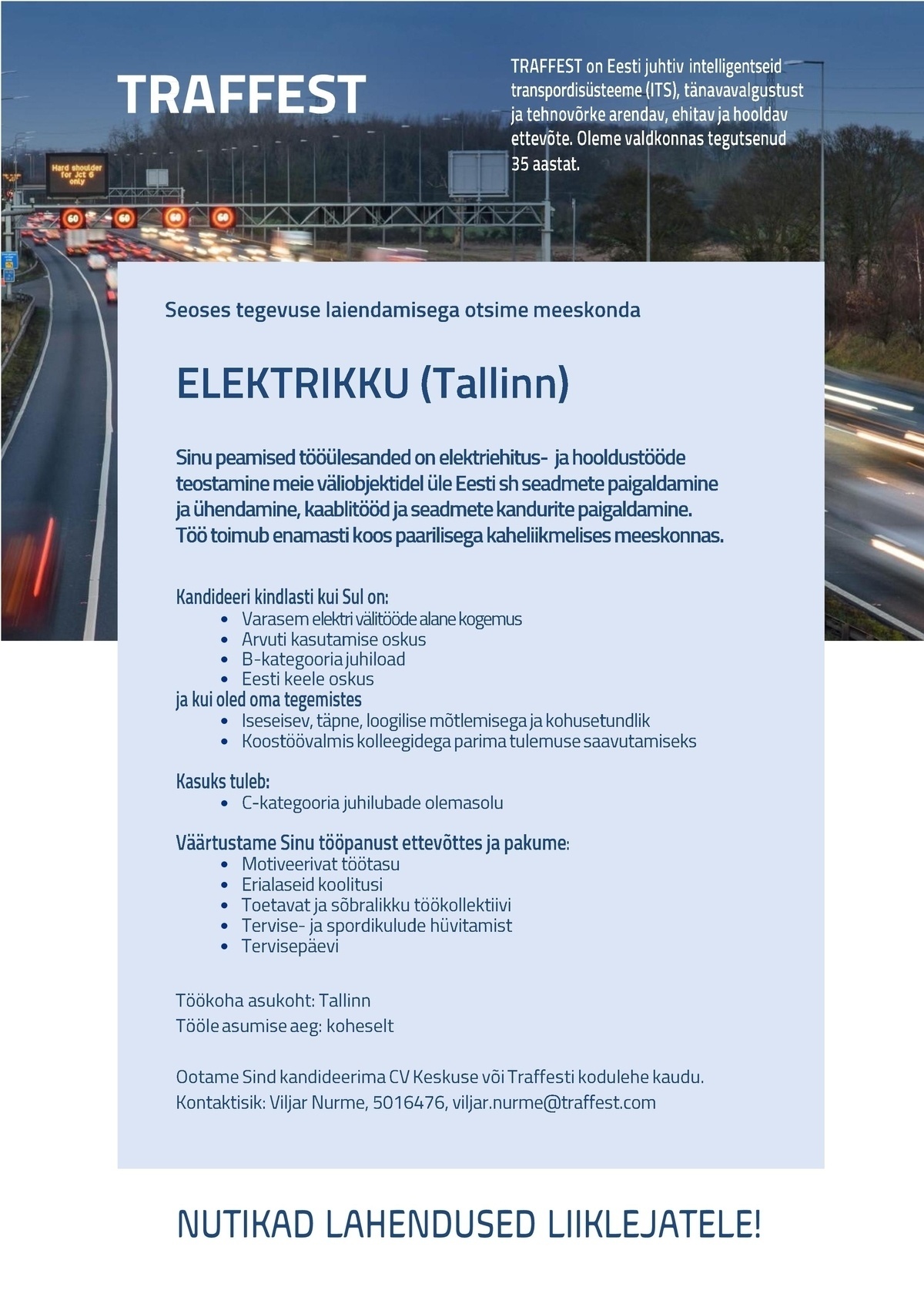 TRAFFEST OÜ Elektrik (Tallinn)